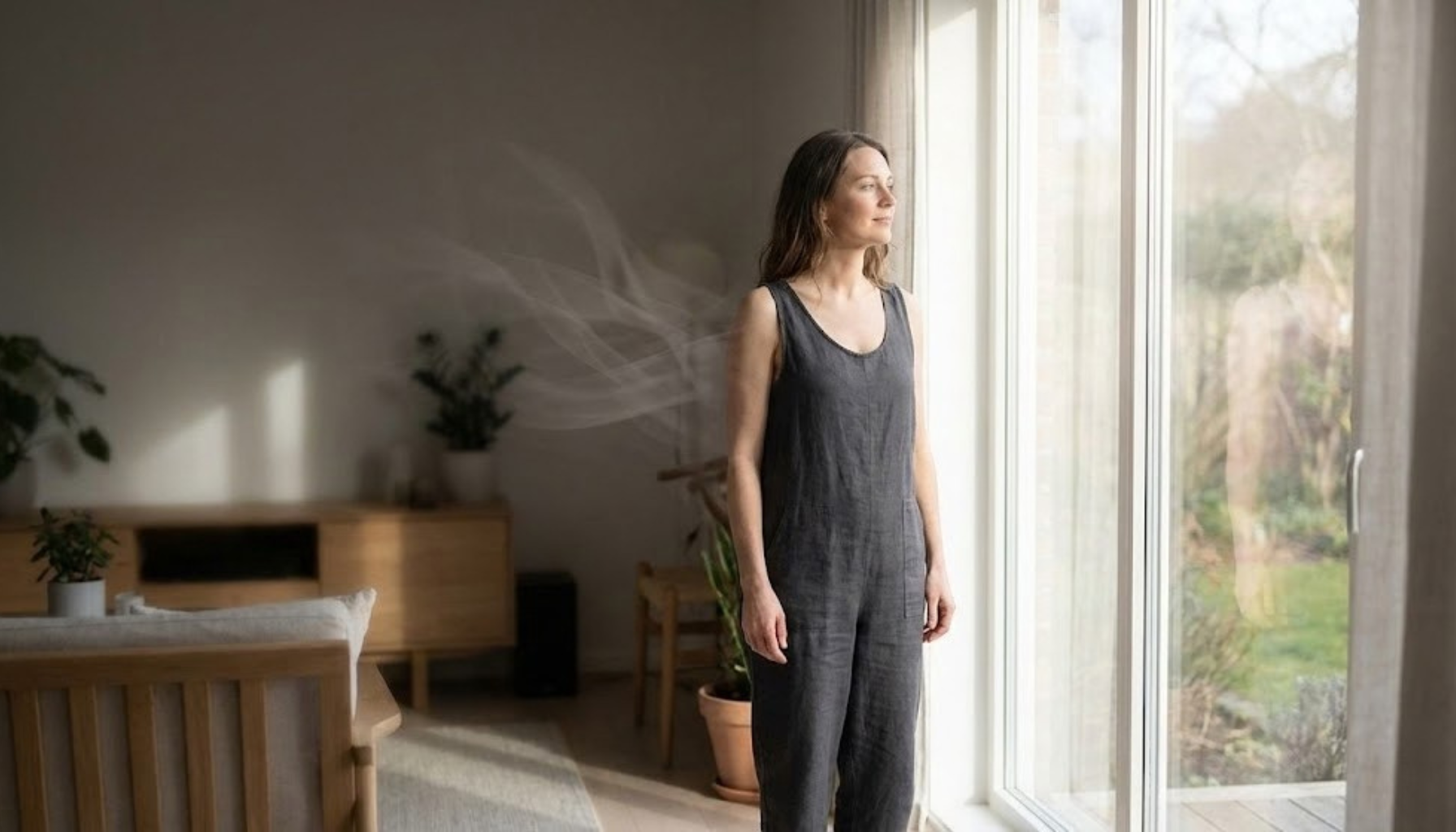 Person reclaiming identity after breaking free from enmeshment in relationships